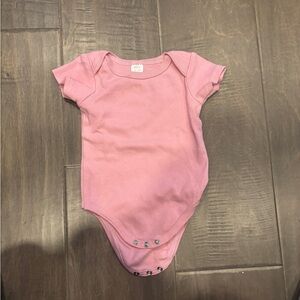 10 for $10 Baby Short-Sleeve Pink Snap-Closures Bodysuit
